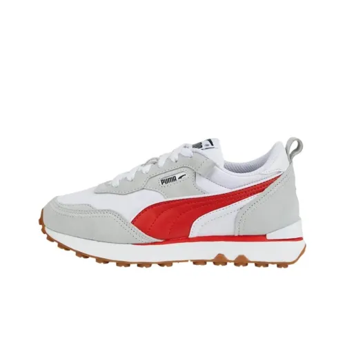 PUMA Rider FV Low Топ Kids Lifestyle Shoes Серый Подростки