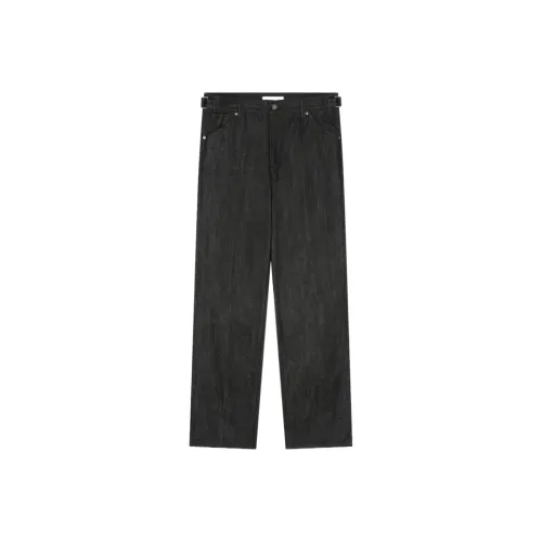 BESLOW Прямой крой SELVAGE Джинсы Мужские
