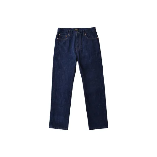 EXPM Темно-синий Мужские Джинсы