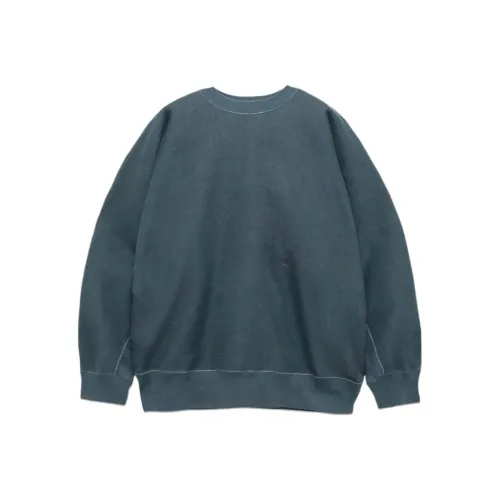 Nanamica FW25 Круглый вырез Свитшот Трикотаж Унисекс