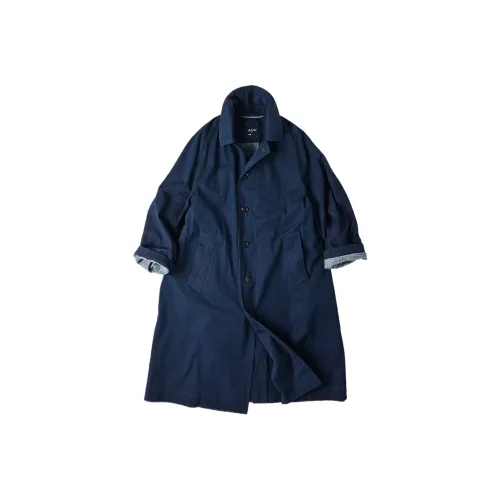 45 R 908 Stain Цвет Пальто с Gaba Индиго Пальто Унисекс