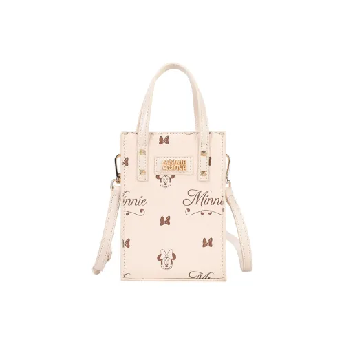 MESUCA ×Disney Disney Коллаборация Minnie Series Сумка через плечо из синтетической кожи Сумка для женщин Розовый