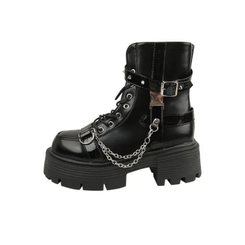 Boldi Kuki Короткий Мартин Boot Женские Черная коробка