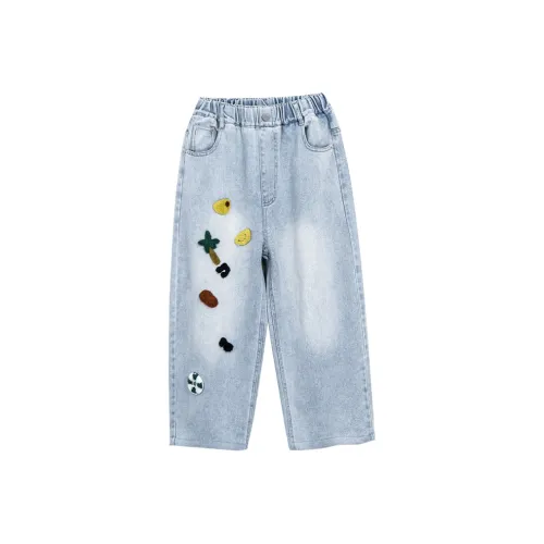 CAMKIDS Синие школьные джинсы