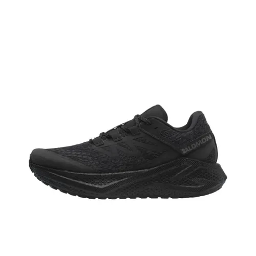 SALOMON Aero Glide 3 Low Топ Спринт Беговые кроссовки Мужской Черный