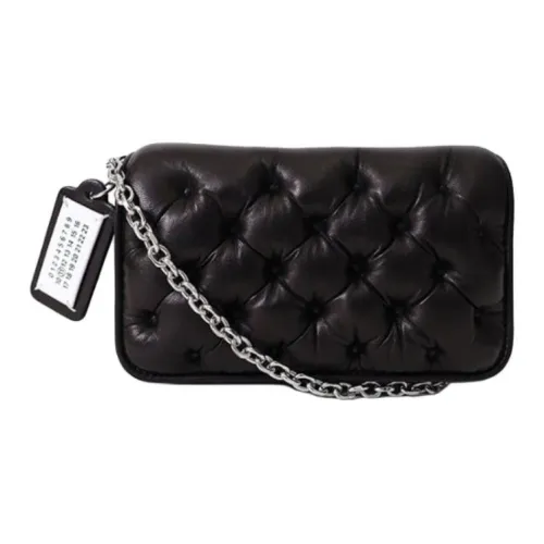 Maison Margiela Glam Slam Sheepskin Сумка через плечо Мини Женская Черная