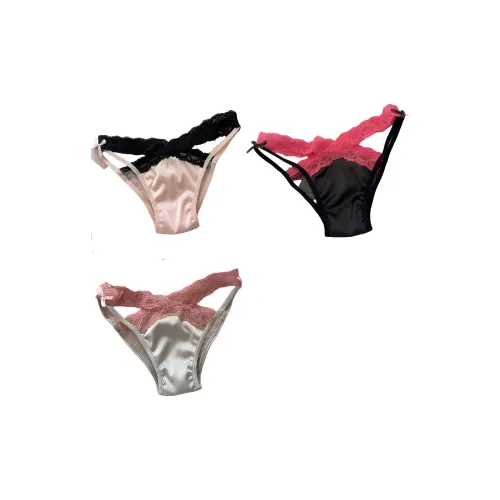 ECONICE 3 упаковки Классический Цвет Розовый Черный + Черный Розовый + Зеленый Розовый Женские боксер-шорты