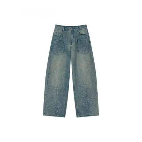 VIA PITTI Blue Women's Jeans VIA PITTI Синий Женские Джинсы