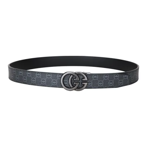 FALAMAONE ПВХ Кожаные ремни Мужской Ширина 3,5CM