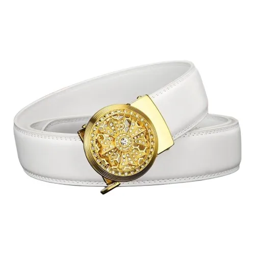 JEANSWEST Ремни из спилок коровьей кожи Мужской 3,5CM