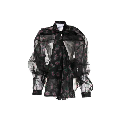 NATASHA ZINKO Рубашка Женская Черная