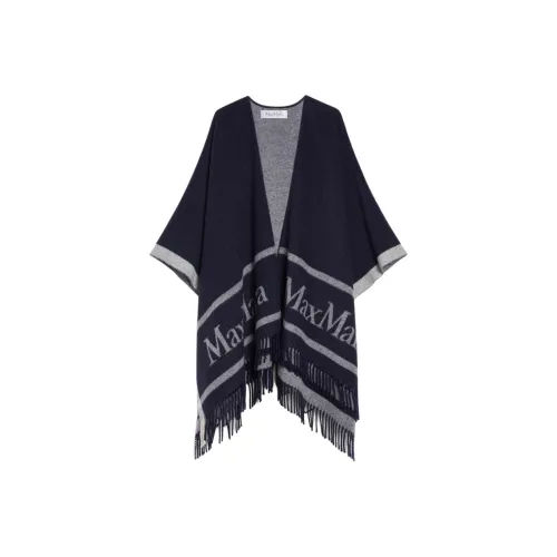MaxMara Studio Ultramarine Cyan Женские Плащи