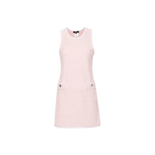 VERSACE SS24 Без рукавов Платье Женское Розовое