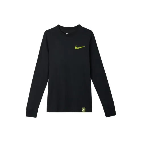 Nike Мужские черные футболки