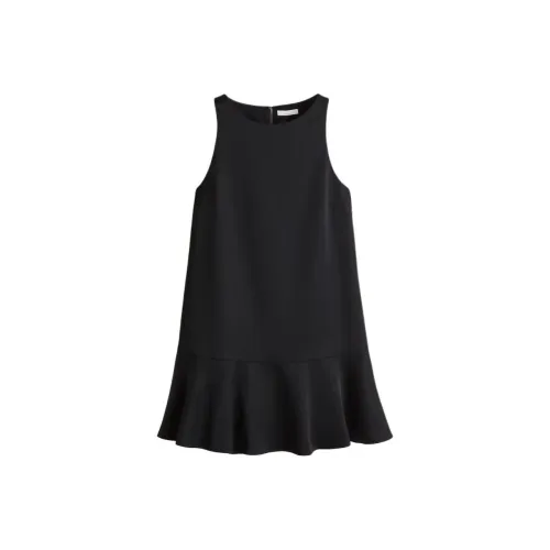 H&M Черные Женские Платья без Рукавов