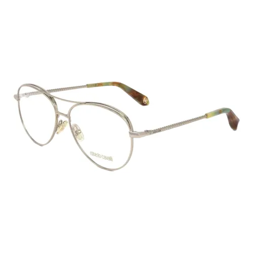 Roberto Cavalli Металл Aviator Оправы для очков Женские Золото