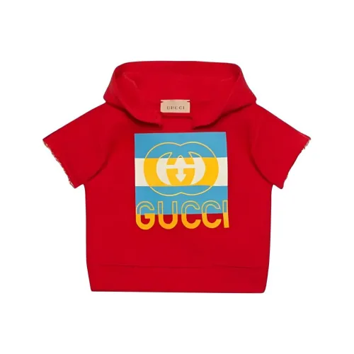 GUCCI Толстовка Красная для Малышей и Детей дошкольного возраста