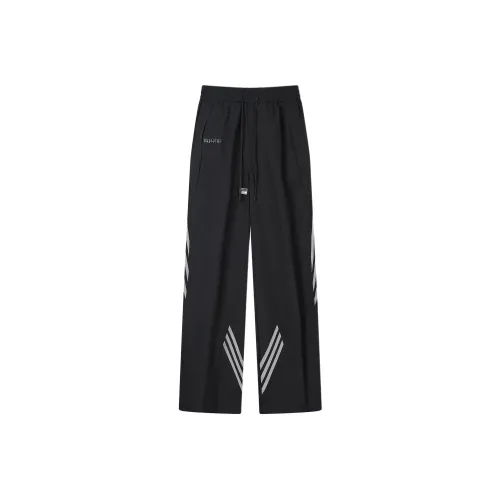 NXPTP Black Unisex Casual Pants NXPTP Черные Унисекс Повседневные Штаны