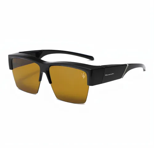 Maserati TR Memorial Plastic Frame Brow Sunglasses Unisex Мазерати TR Памятная пластиковая оправа Brow Солнцезащитные очки Унисекс