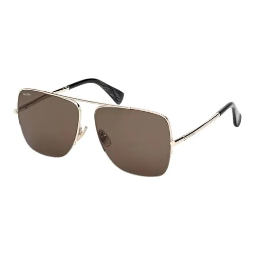 MaxMara Металл Aviator Солнцезащитные очки Женские Золотые