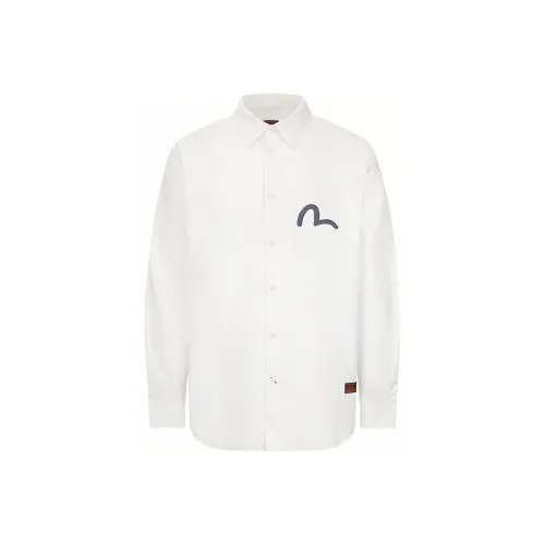 EVISU Белые Мужские Рубашки