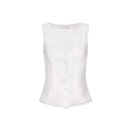 La Chapelle Белый Женские Майки