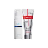 Двухкомпонентный комплект: Зубная паста для ухода за деснами и зубами с мембранным пептидом 100 г + Оральная сыворотка в виде мусса 52 мл