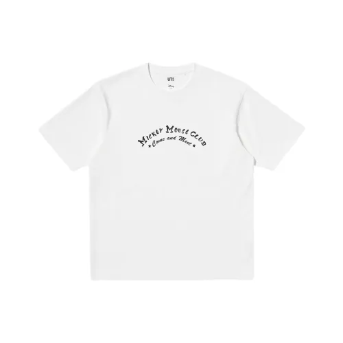 UNIQLO X Disney Co Бренд SS25 T Рубашка Мужская