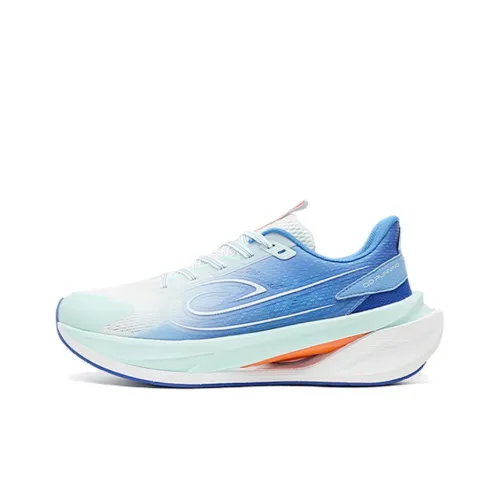 QIAODAN Беговые кроссовки Низкий топ Нефритовый Иней Утренний свет Синий Мужской