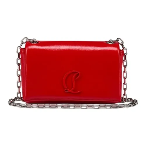 CL Loubi Телячья кожа Сумка через плечо Женская Красная