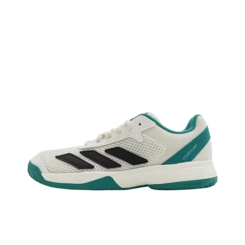 Adidas Courtflash Low Топ Детские Кроссовки для Тренировок Белый Детский