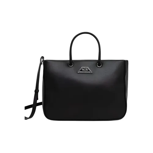 ARMANI EXCHANGEAE Полиэстер Тоут Сумка Сумка для покупок Сумка Большая Женская Черная