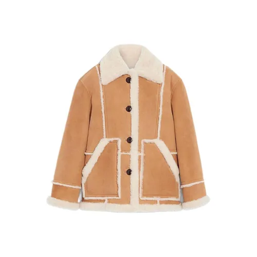 COACH Коричневый Женский Куртки