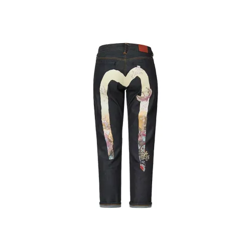 EVISU Джинсовый Синий Женские Джинсы