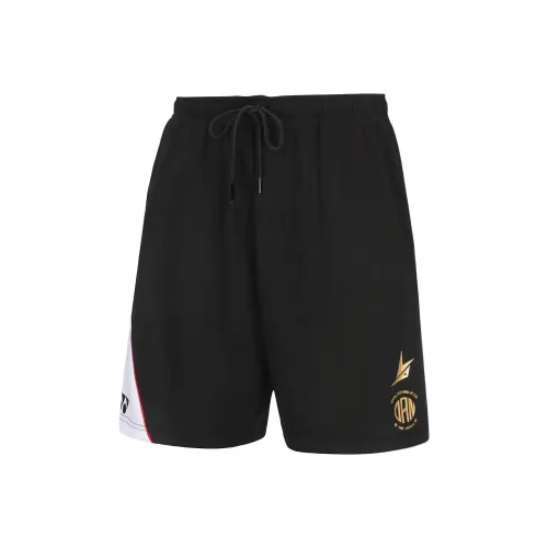 YONEX Lin Dan Series Черные Мужские Спортивные Шорты