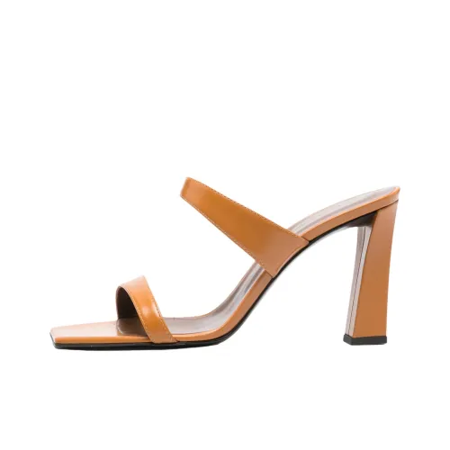 Giuseppe Zanotti GZ Слипоны 9 см Женские Коричневый