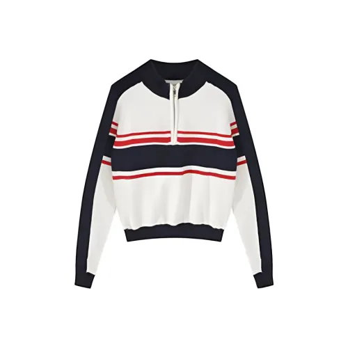 OYANXI Темно-синие женские свитера