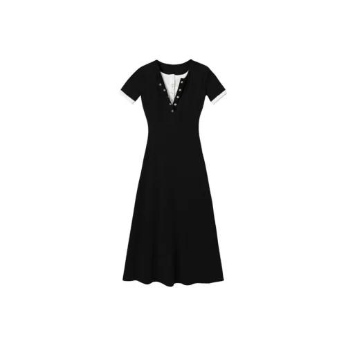 JOSR Короткий рукав Платье Женское
