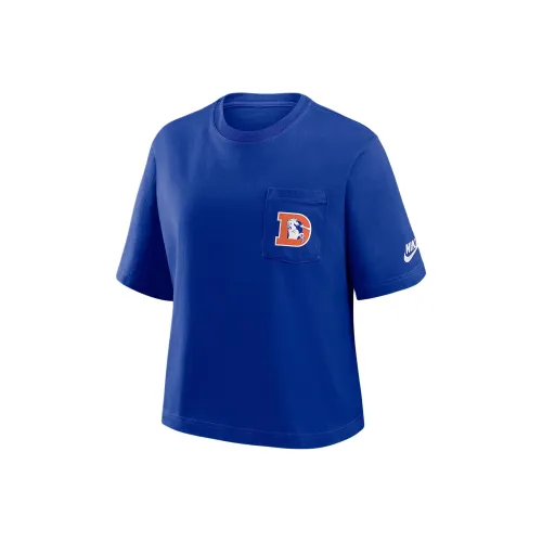 Nike Clothing Темно-синие женские футболки