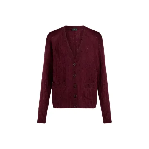 ETRO Коричневый Мужской Кашемировый Свитер