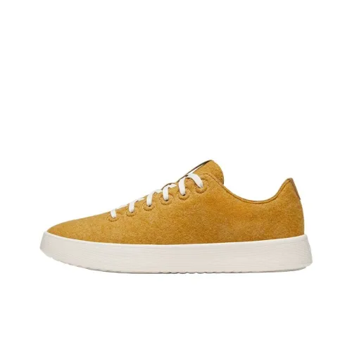 Allbirds Wool Cruiser Casual Low Top Kunlun Yellow Natural White Base Men's