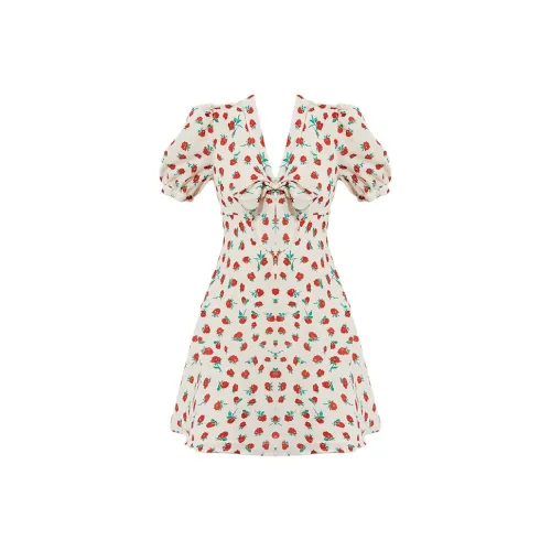 DPLAY Короткий рукав Платье Женское