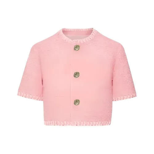 Leather Cat Розовый Женские Трикотаж