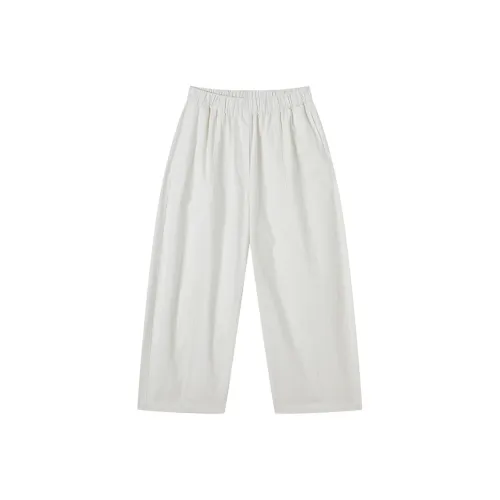 GJ HJ Классические Белые Женские Повседневные Штаны