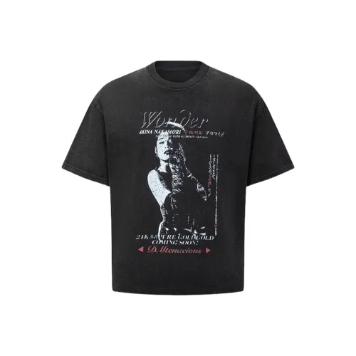 ULTRA QUATTRO Черный Унисекс T-рубашки