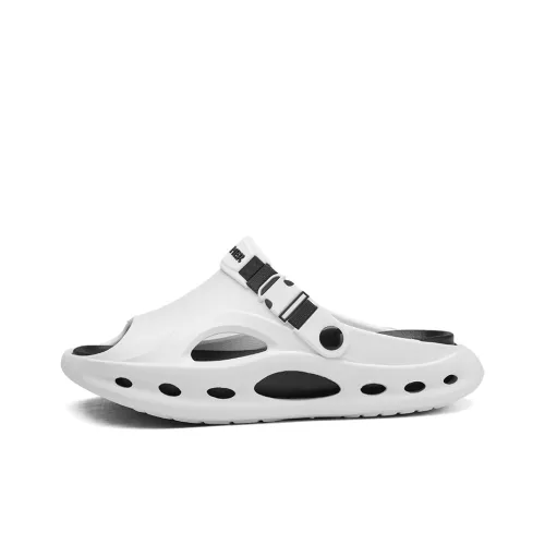 British Knights Резина Устойчивая к истиранию Слипоны Мужские Белый Черный