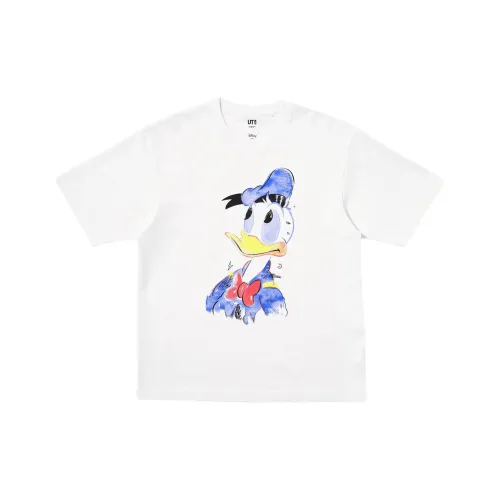UNIQLO X Disney Co Бренд SS25 T Рубашка Мужская