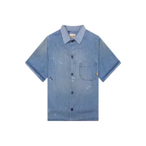 Gallery Dept. Мужские рубашки синего цвета