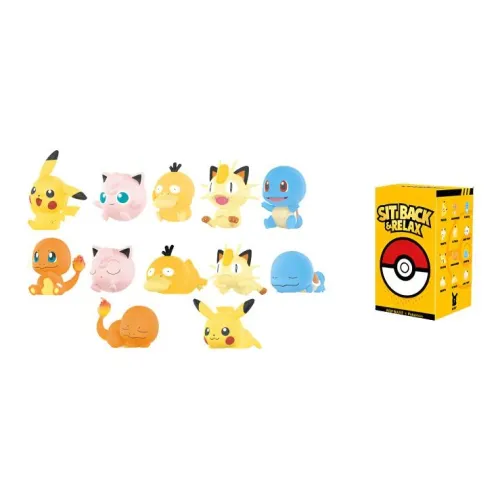 POP MART Pokémon Lying Down Слепые коробки