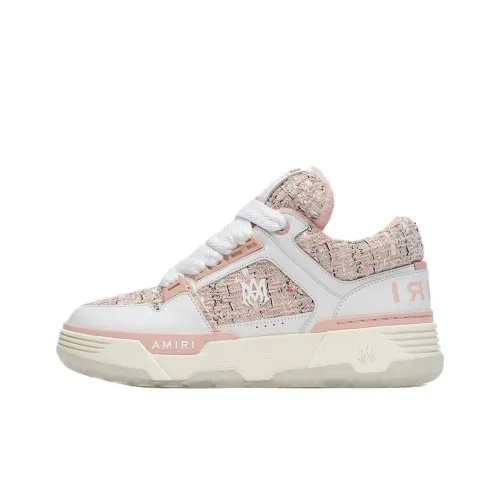 AMIRI MA 1 Low Топ Скейтборд Кроссовки Женские Розовые